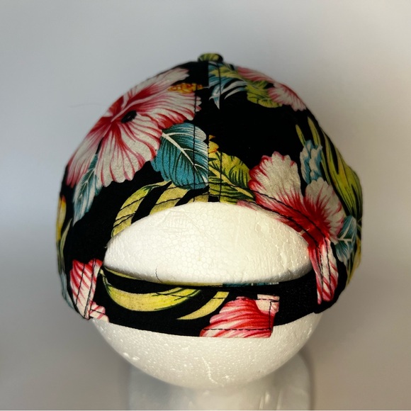 *3/$20* Topsail Island North Carolina SnapBack Adj Unisex Tropical Hibiscus Cap - Picture 2 of 7
